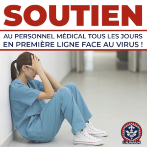 soutien au personnel medical